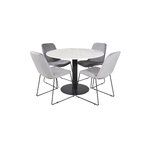 Round dining set (estelle, muce)