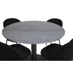 Round dining set (estelle, wrinkles)