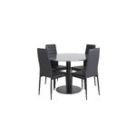 Round dining set (estelle, slim)