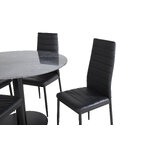 Round dining set (estelle, slim)