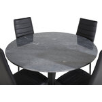 Round dining set (estelle, slim)