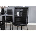 Round dining set (estelle, slim)