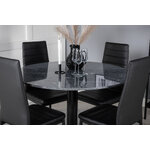 Round dining set (estelle, slim)