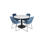 Round dining set (razzia, muce)