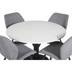 Round dining set (razzia, gemma)