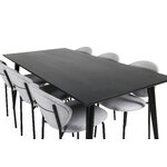 Rectangular dining set (dip, vault)