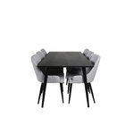 Rectangular dining set (dip, plaza)