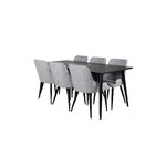 Rectangular dining set (dip, plaza)