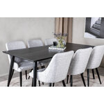 Rectangular dining set (dip, plaza)