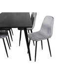 Rectangular dining set (dip, polar)