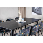 Rectangular dining set (dip, velvet)