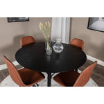 Round dining set (dip, polar)