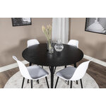 Round dining set (dip, polar)