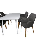 Rectangular dining set (polar, comfort)