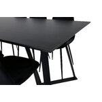 Rectangular dining set (marina, polar)