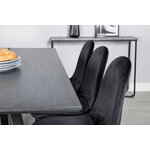 Rectangular dining set (marina, polar)