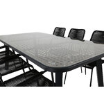 Rectangular Garden Furniture Set (Paola, Lindos)