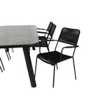 Rectangular Garden Furniture Set (Paola, Lindos)