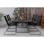 Garden furniture set (dallas, bois)