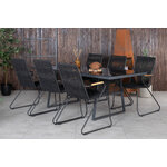 Garden furniture set (dallas, bois)