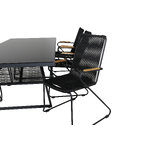 Garden furniture set (dallas, bois)