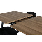 Rectangular dining set (inca, velvet)