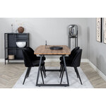 Rectangular dining set (inca, velvet)