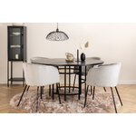 Round dining set (copenhagen, berit)