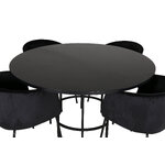 Round dining set (copenhagen, berit)