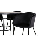 Round dining set (copenhagen, berit)