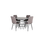 Round dining set (copenhagen, windu)