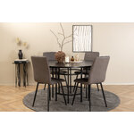 Round dining set (copenhagen, windu)