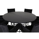 Round dining set (copenhagen, petra)