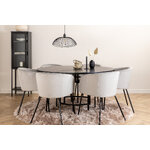 Round dining set (copenhagen, berit)