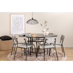 Round dining set (copenhagen, kenth)