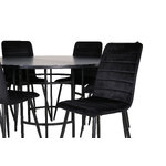 Round dining set (copenhagen, windu)