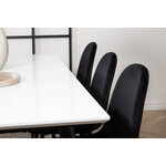 Rectangular dining set (jimmy, polar)