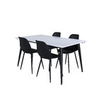 Rectangular dining set (jimmy, polar)