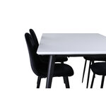 Rectangular dining set (jimmy, polar)