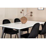 Rectangular dining set (jimmy, polar)