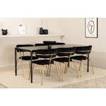 Rectangular dining set (pelle, arrow)