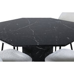 Round dining set (marbs, polar)