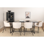 Rectangular dining set (leif, berit)