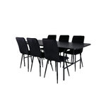 Rectangular dining set (uno, windu)