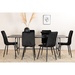 Rectangular dining set (uno, windu)