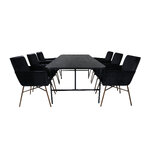 Rectangular dining set (uno, petra)