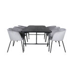 Rectangular dining set (uno, berit)