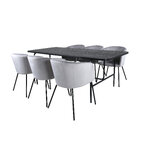 Rectangular dining set (uno, berit)