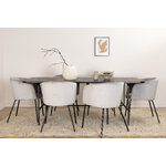 Rectangular dining set (uno, berit)