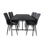 Rectangular dining set (uno, windu)